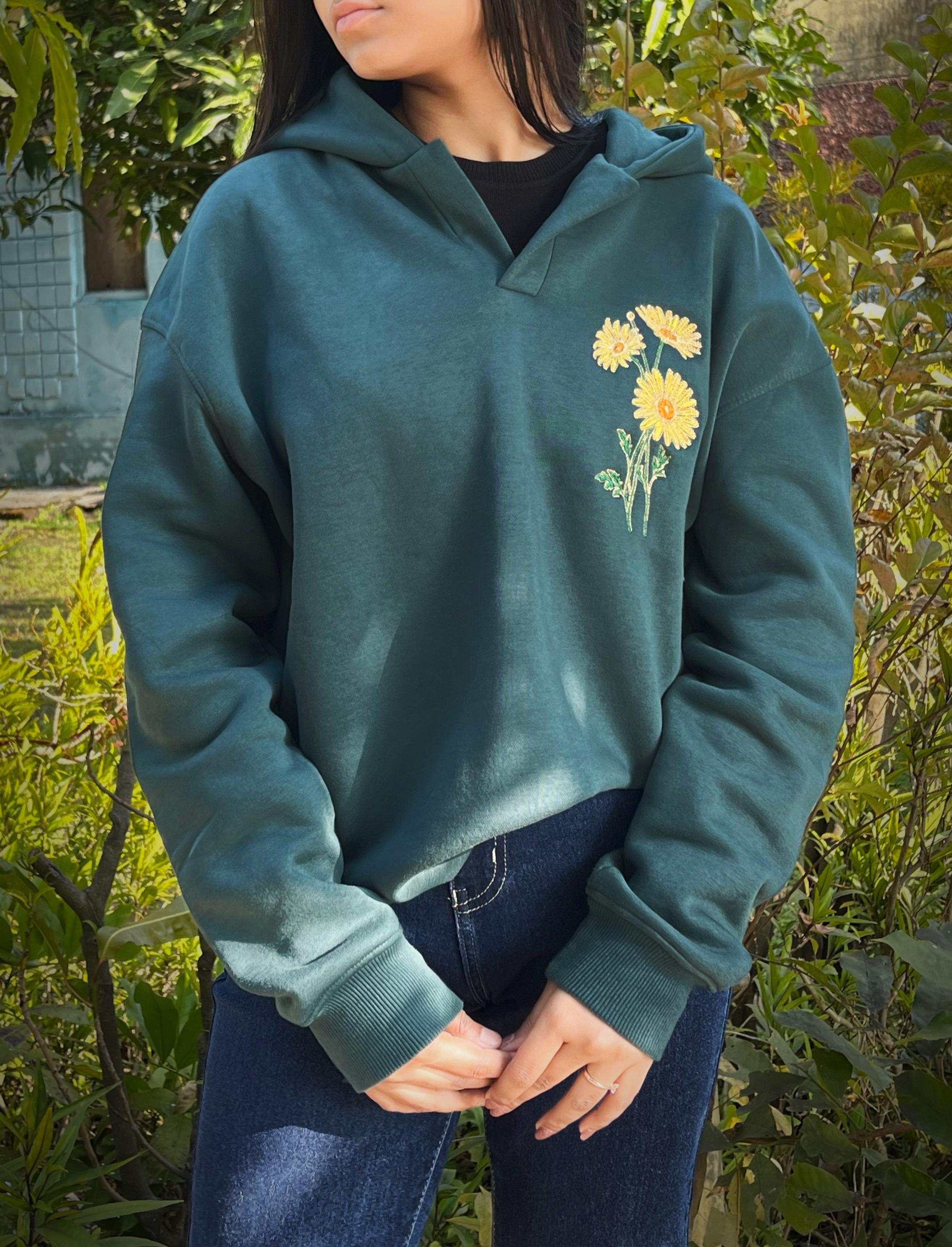 Embroidery hoodie